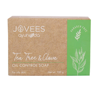 Jovees Tea Tree & Clove Oil Control Soap