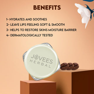 Jovees Coffee Exfoliating Lip Scrub | Reduces Pigmentation