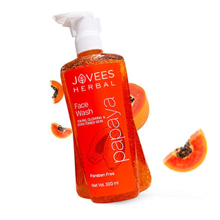 Jovees Papaya Face Wash | Brightens & Hydrates | Reduces Pigmentation