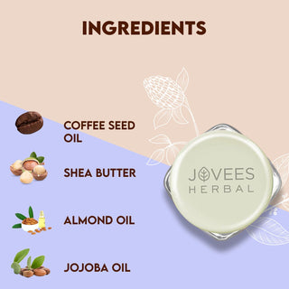 Jovees Coffee Exfoliating Lip Scrub | Reduces Pigmentation