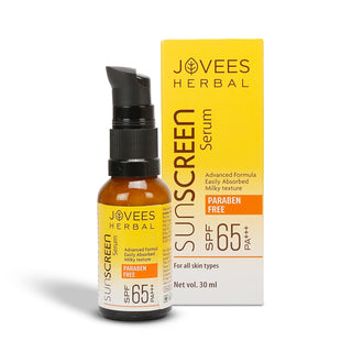 Jovees Sunscreen Face Serum SPF 65 PA+++ | Broad Spectrum protection