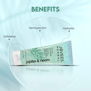 Jovees Jojoba & Neem Face Scrub With Wheatgerm Extract