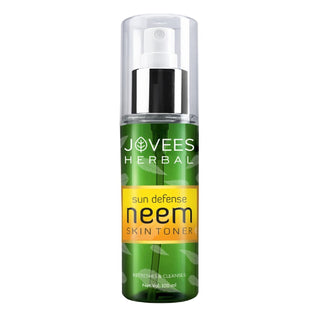 Jovees Sun Defence Neem Skin Toner | Prevents Dry Skin | Pore Tightening