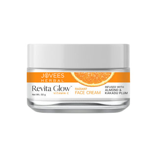 Jovees Revita Glow Vitamin C Cream Infused with Almond & Kakadu Plum