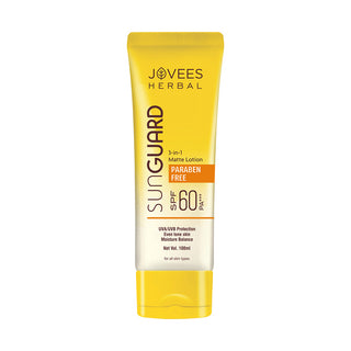 Jovees Sun Guard Lotion SPF 60 PA+++ Broad Spectrum | Matte Lotion