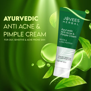 Jovees Anti Acne & Pimple Cream | Oily, Sensitive & Acne Prone Skin