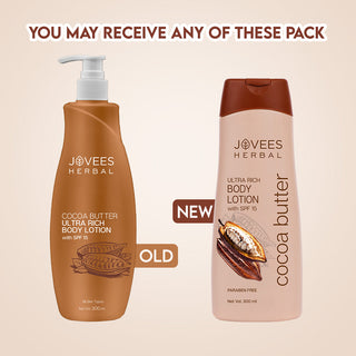 Jovees Cocoa Butter Hand & Body Lotion