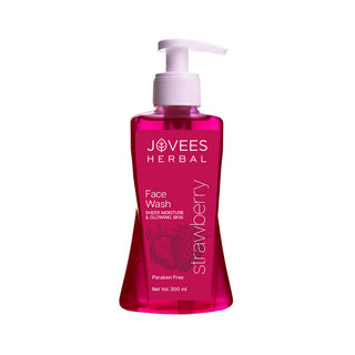 Jovees Strawberry Face Wash | Normal to Dry Skin | Hydrating