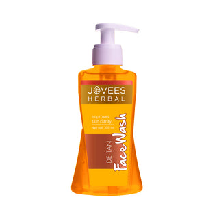 Jovees De-Tan Face Wash | Brightens And De-Tans Skin | Clarifies