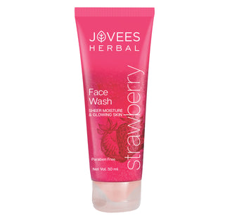 Jovees Strawberry Face Wash | Normal to Dry Skin | Hydrating