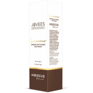 Jovees Professional Ginseng Anti Ageing Face Wash | Brightening