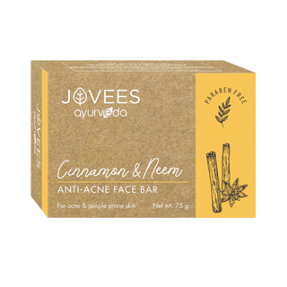 Jovees Cinnamon & Neem Anti Acne Face Bar Soap